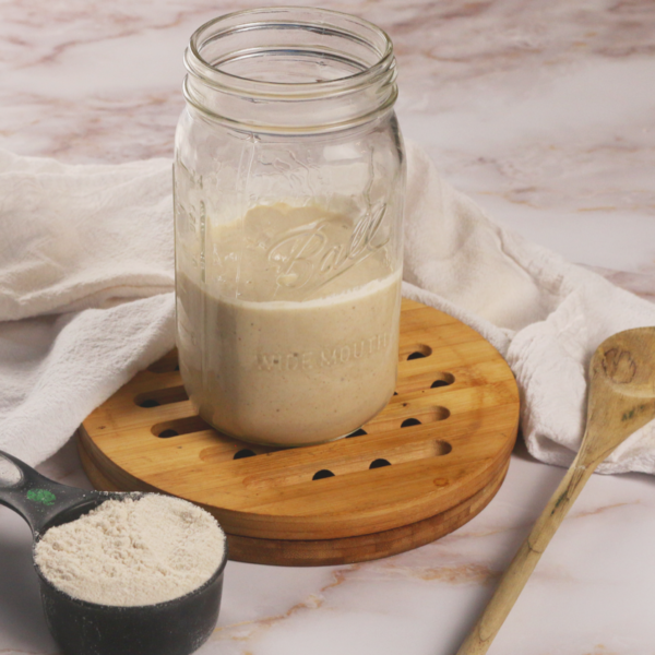 Gluten Free Sourdough Starter {from scratch}